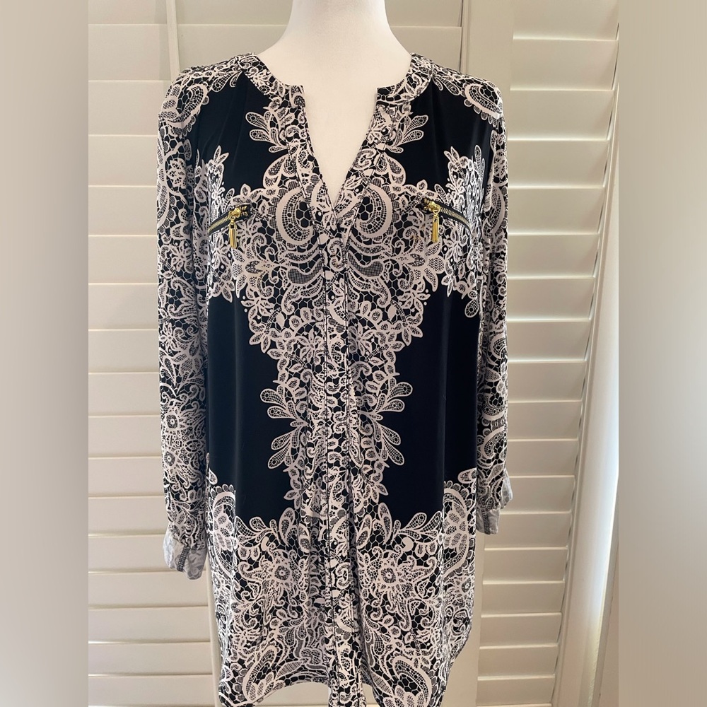 INC INTERNATIONAL CONCEPTS Women's Long Sleeve Tunic